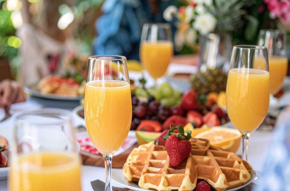 an image of a brunch table