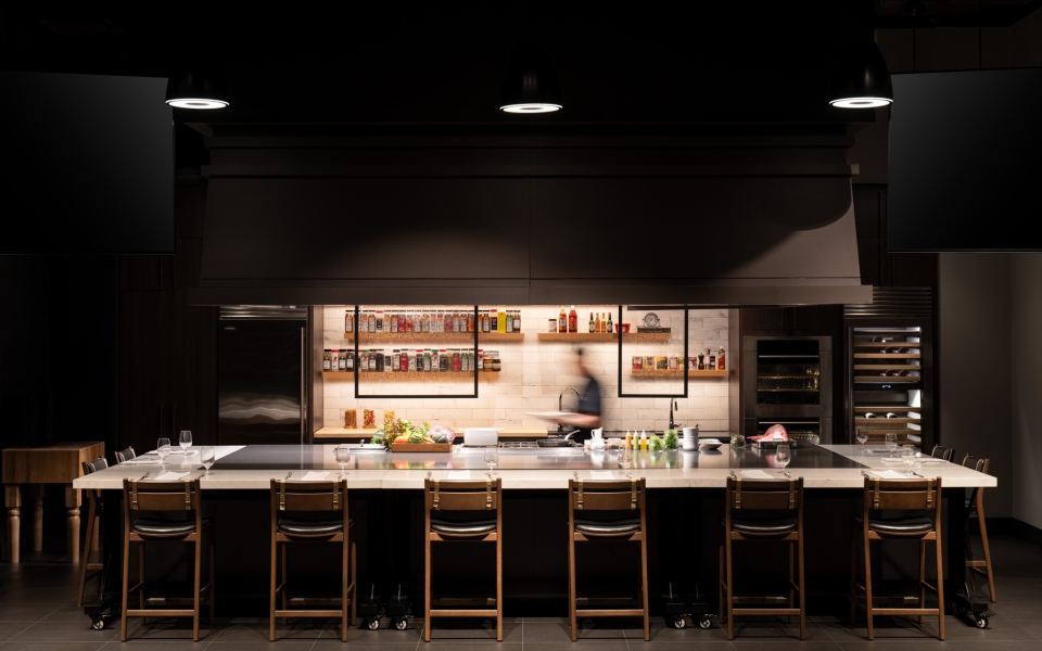a commercial culinary theatre